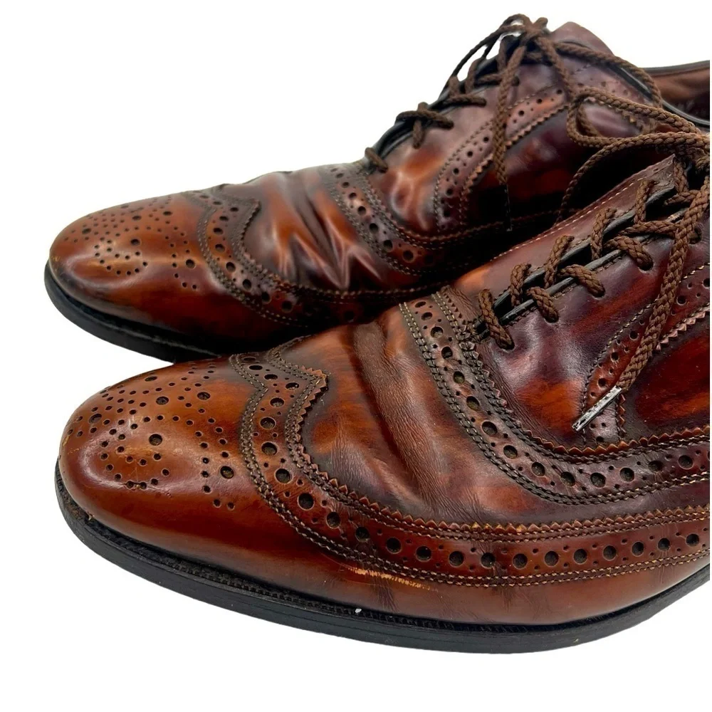 Allen Edmonds McAllister Men’s Wingtip Oxford Dress Shoes
